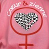 Tee-Shirt Cœur&zienne ROSE