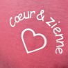 Tee-Shirt Cœur&zienne ROSE