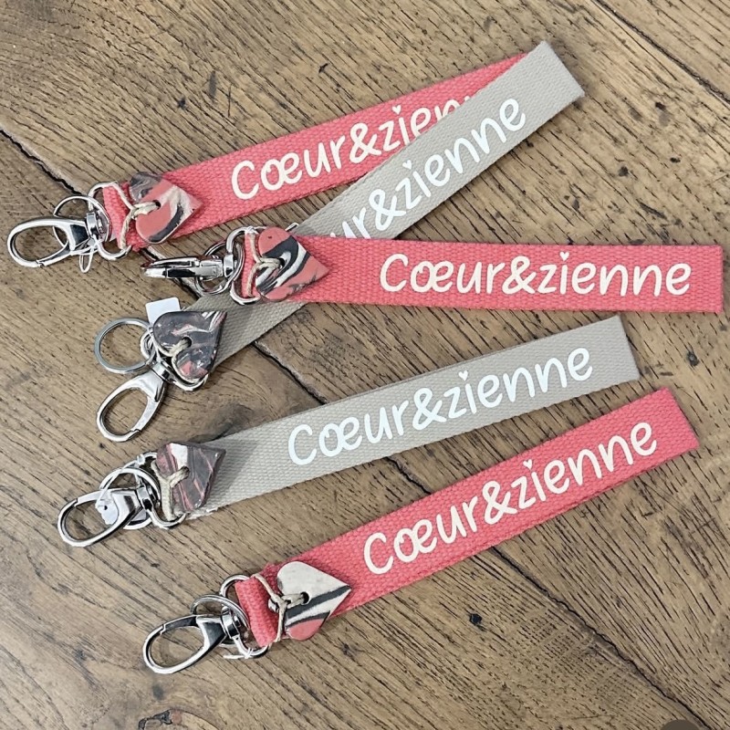 Porte Clés Cœur&zienne