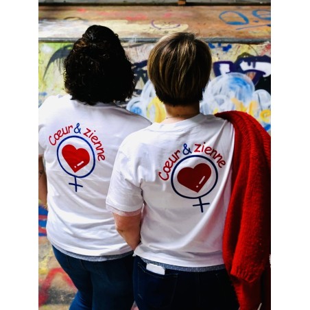 Tee-Shirt Cœur&zienne BLANC